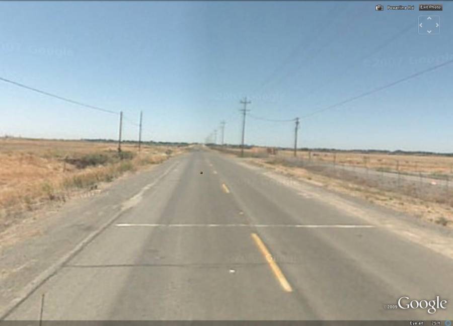 Attached picture Powerline Road Looking South.jpg